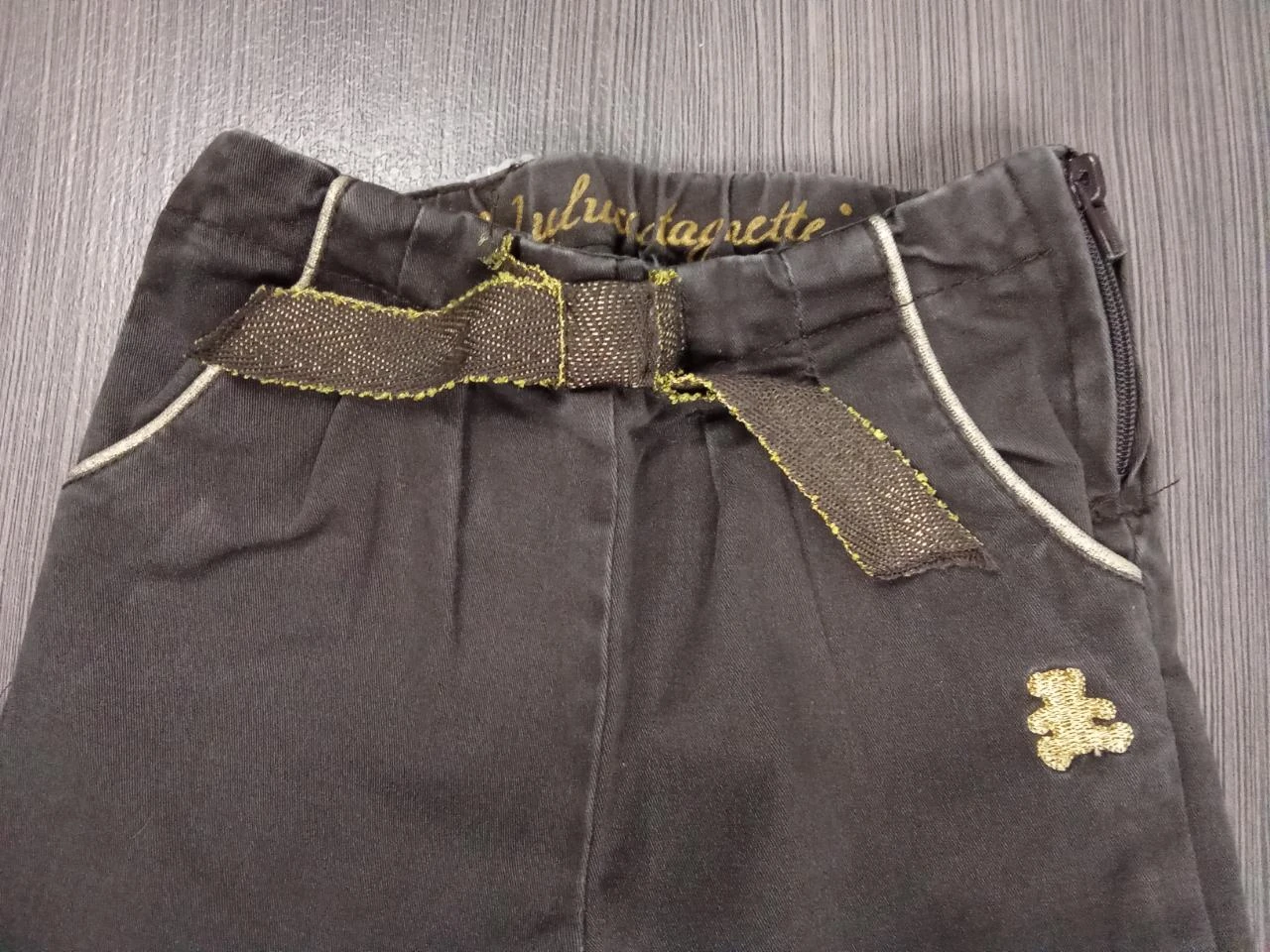 Bruine broek Lulu Castagnette 12 maanden – photo 3